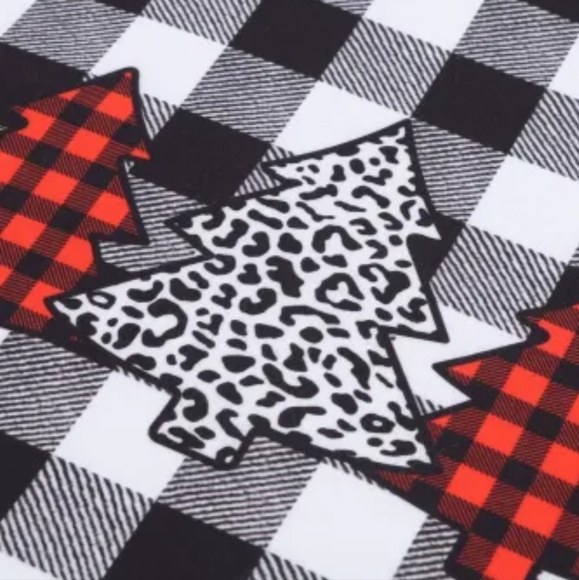 ❤️New Christmas plaid asymmetrical hoodie - Picture 10 of 15